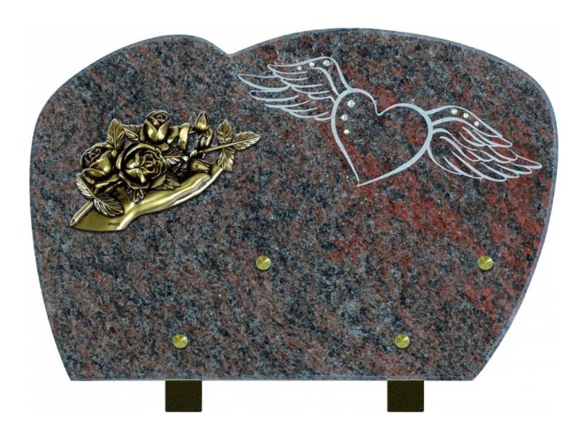 Idyllic Handcrafted Granite Plaque.