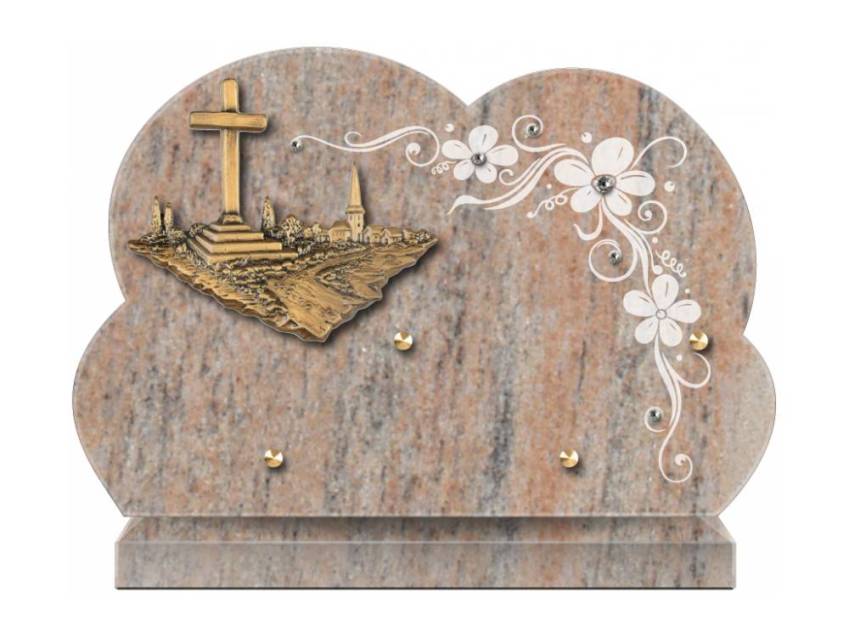 Idyllic Handcrafted Granite Plaque.