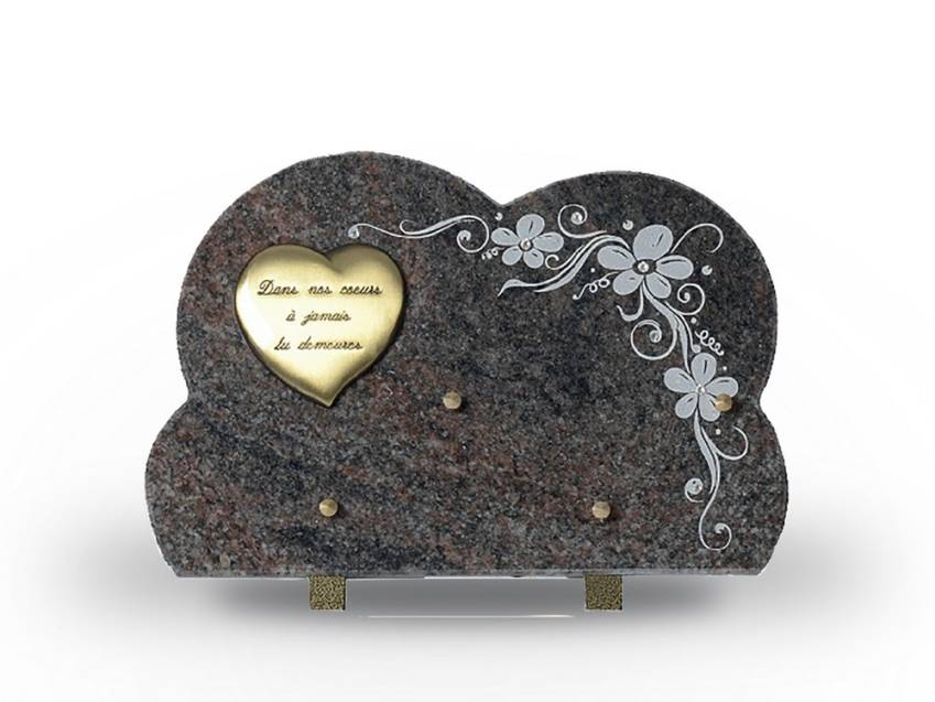 Idyllic Handcrafted Granite Plaque.