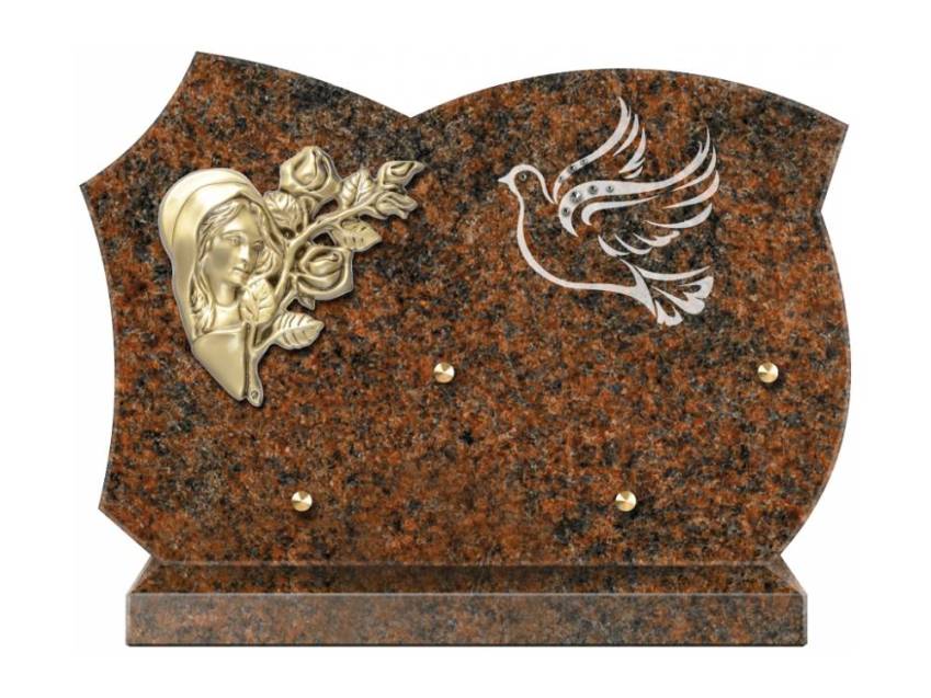 Idyllic Handcrafted Granite Plaque.