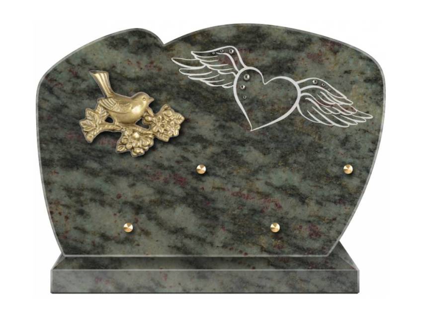 Idyllic Handcrafted Granite Plaque.