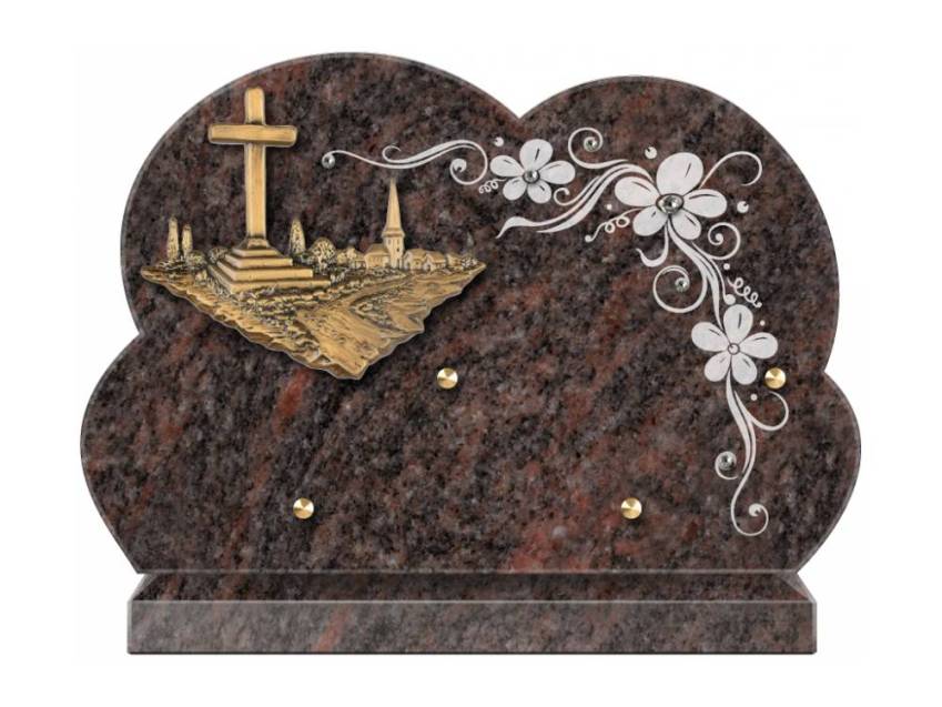 Idyllic Handcrafted Granite Plaque.