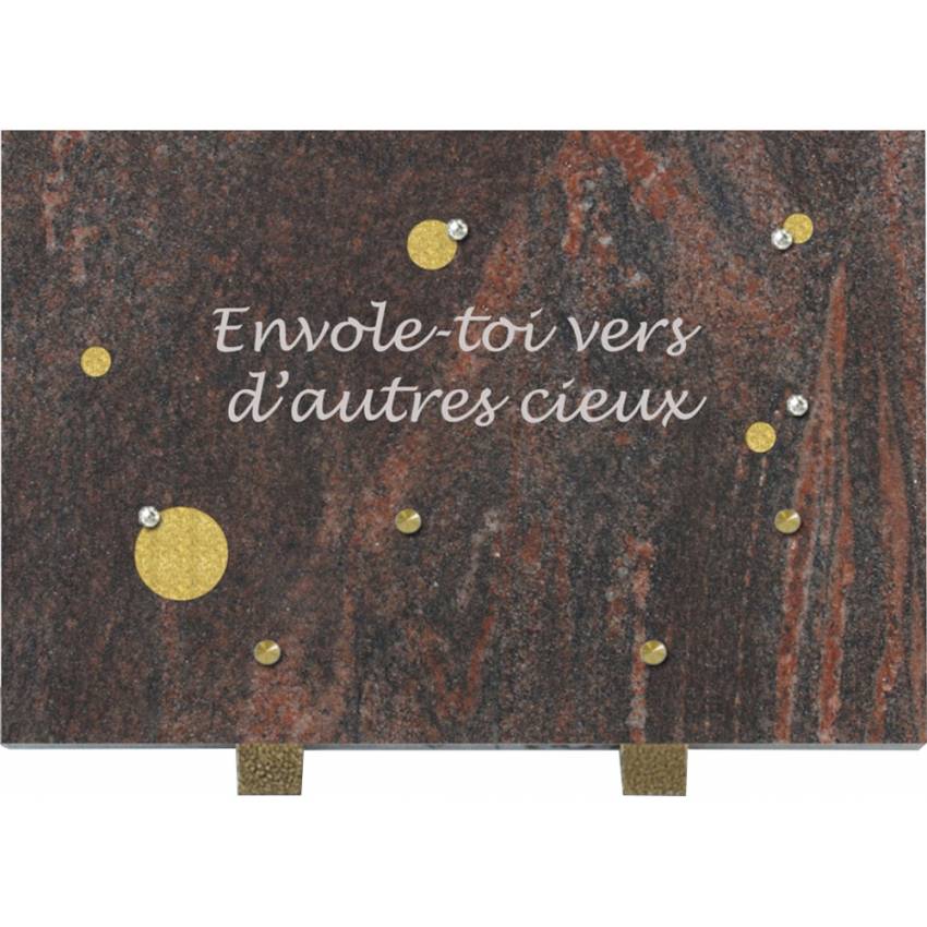 Poetic Rectangle Granite Plaque.