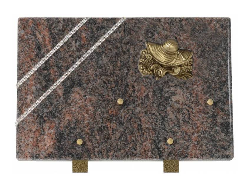 Granite Rectangle Testimonial Plaque.