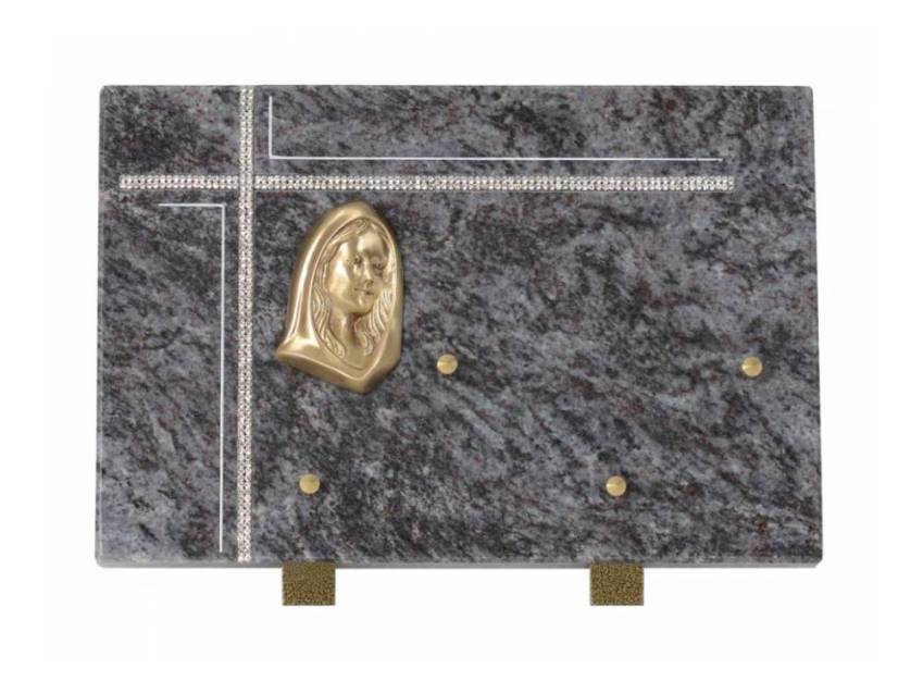 Granite Rectangle Testimonial Plaque.