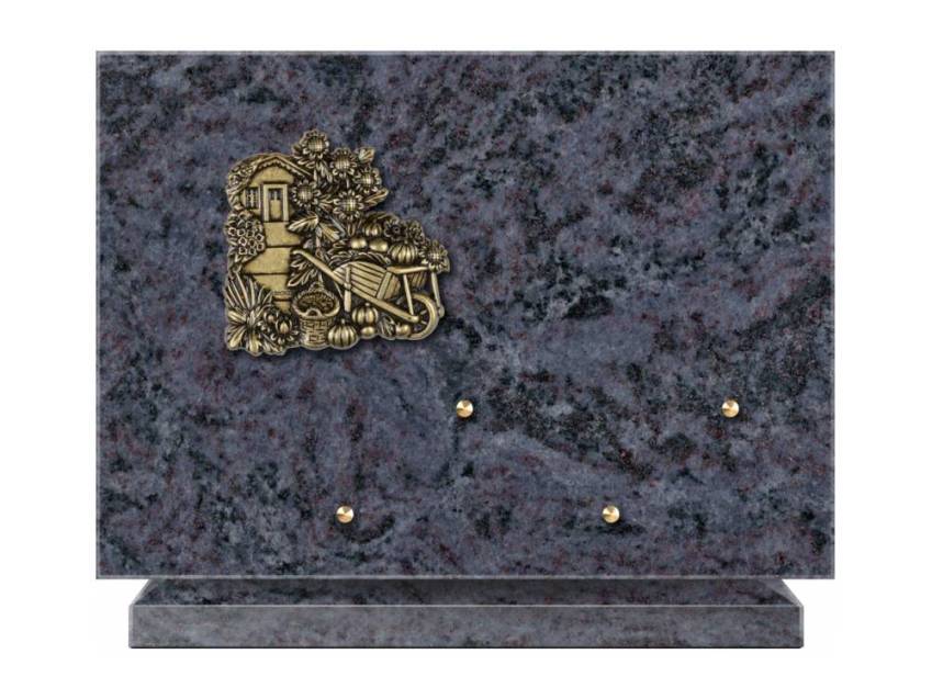 Sensitive Rectangle Granite Plaque.