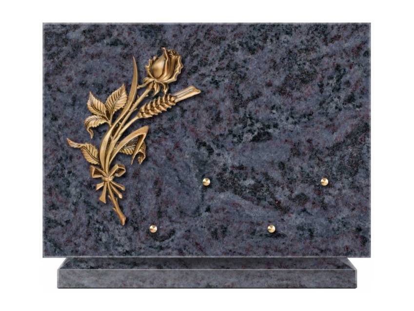 Sensitive Rectangle Granite Plaque.