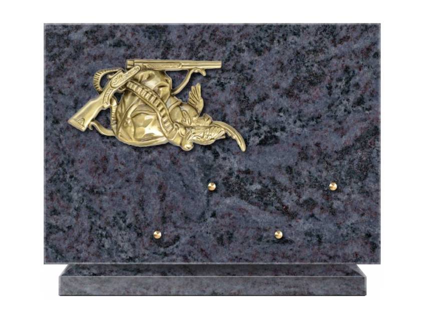 Sensitive Rectangle Granite Plaque.