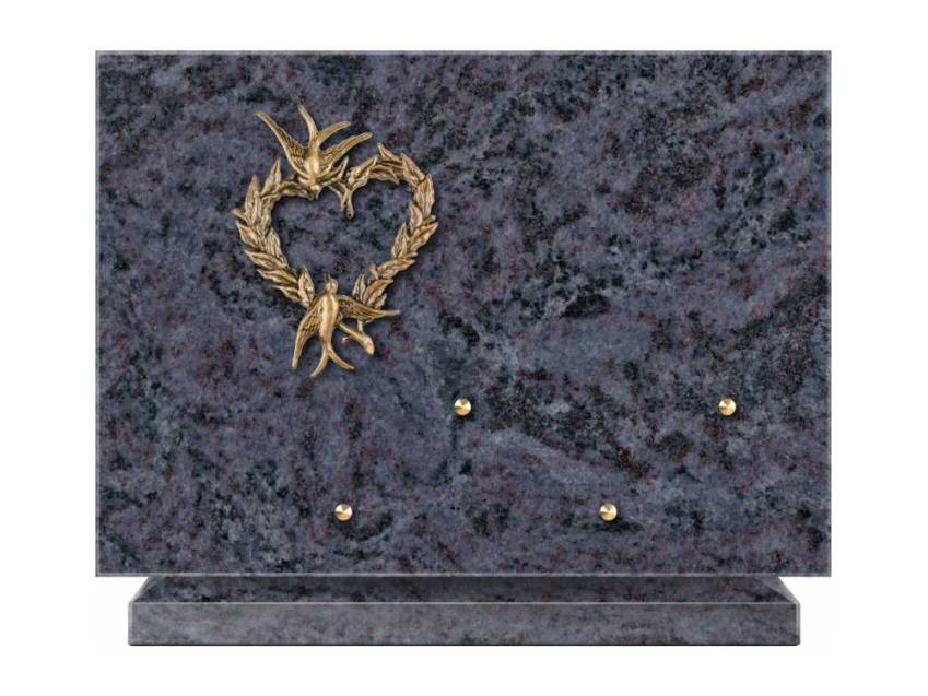 Sensitive Rectangle Granite Plaque.