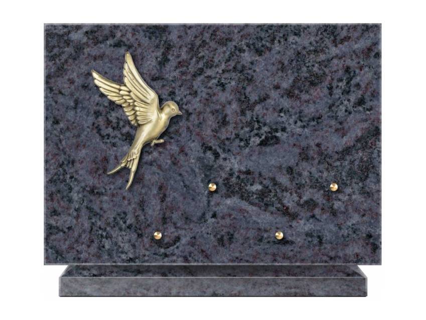 Sensitive Rectangle Granite Plaque.