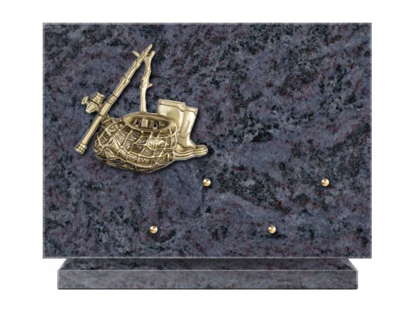 Sensitive Rectangle Granite Plaque.