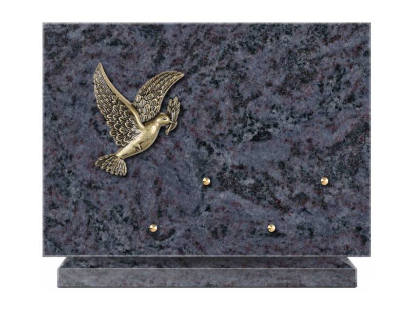 Sensitive Rectangle Granite Plaque.