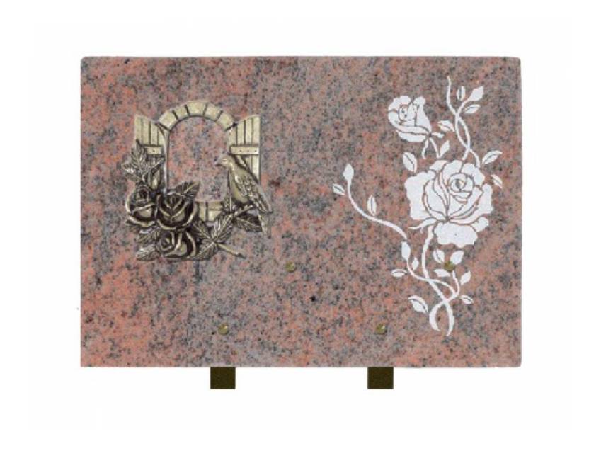 Granite Rectangle Bucolic Plaque.