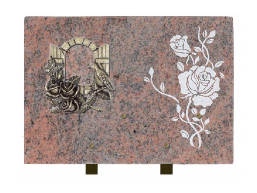 Granite Rectangle Bucolic Plaque.