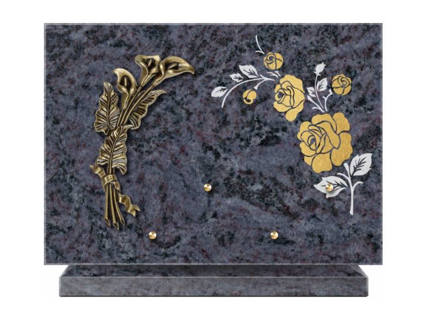 Granite Rectangle Collection Plaque.