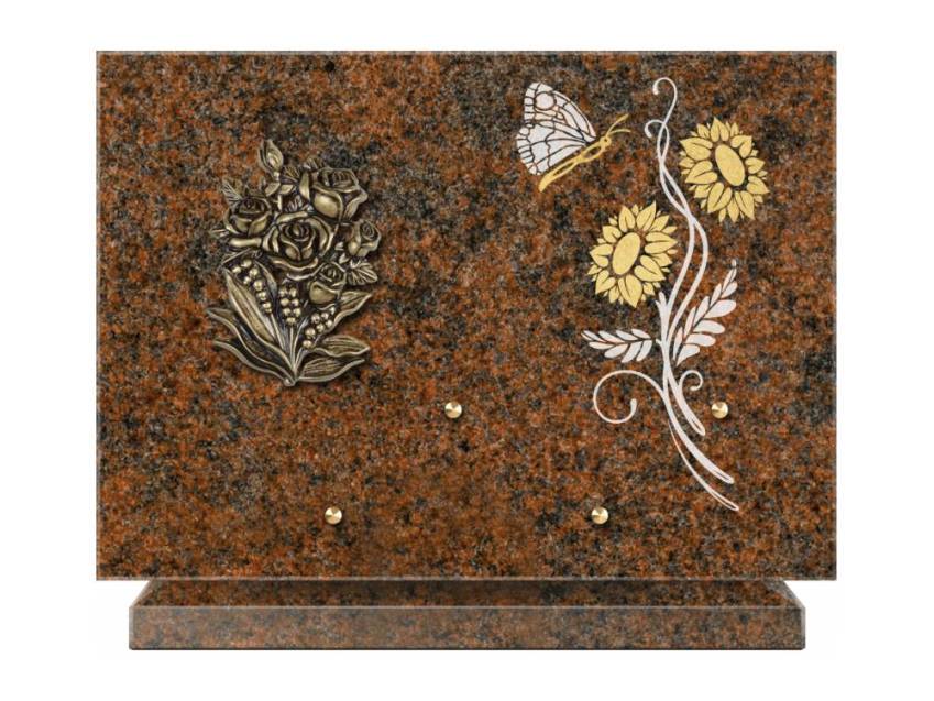 Granite Rectangle Collection Plaque.