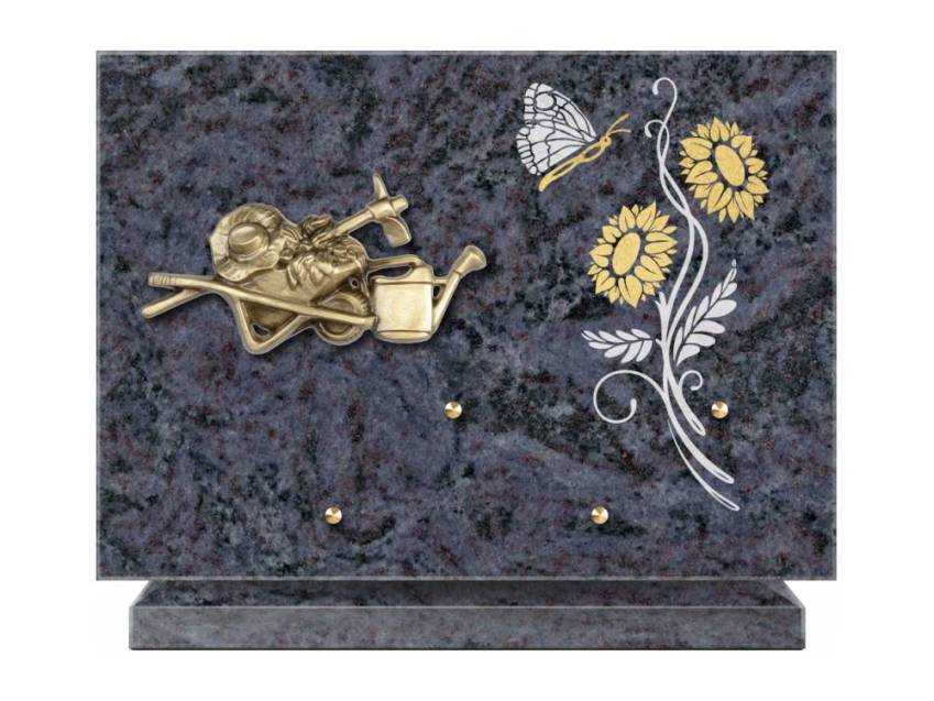 Granite Rectangle Collection Plaque.