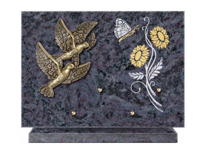 Granite Rectangle Collection Plaque.