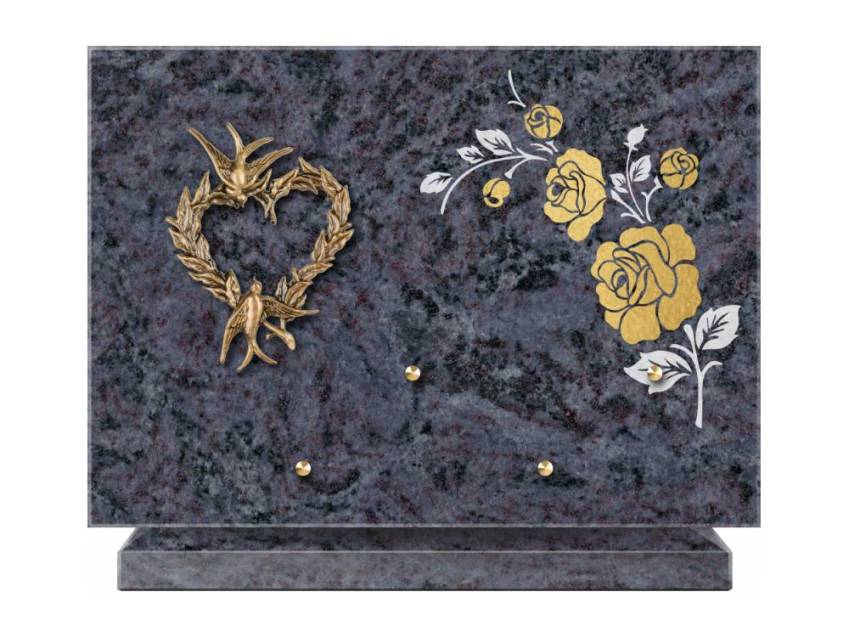 Granite Rectangle Collection Plaque.