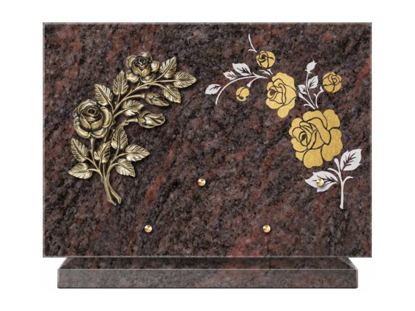 Granite Rectangle Collection Plaque.