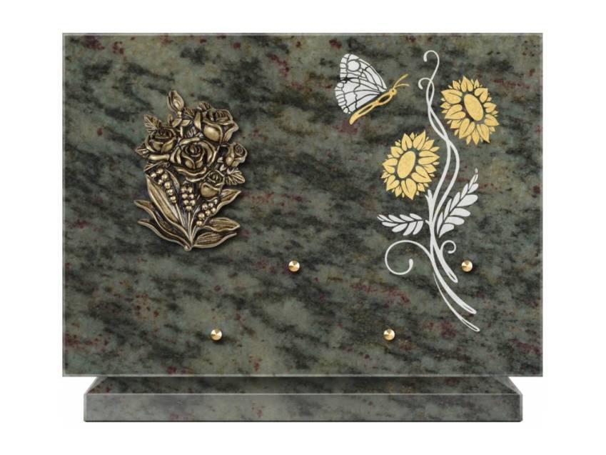 Granite Rectangle Collection Plaque.