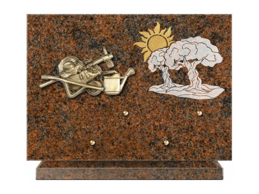 Granite Rectangle Collection Plaque.