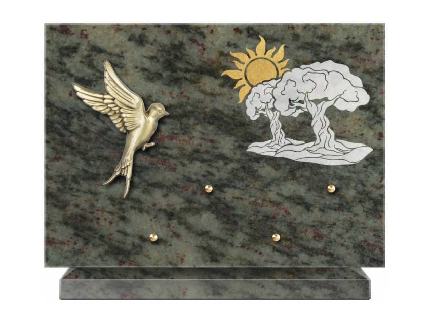 Granite Rectangle Collection Plaque.