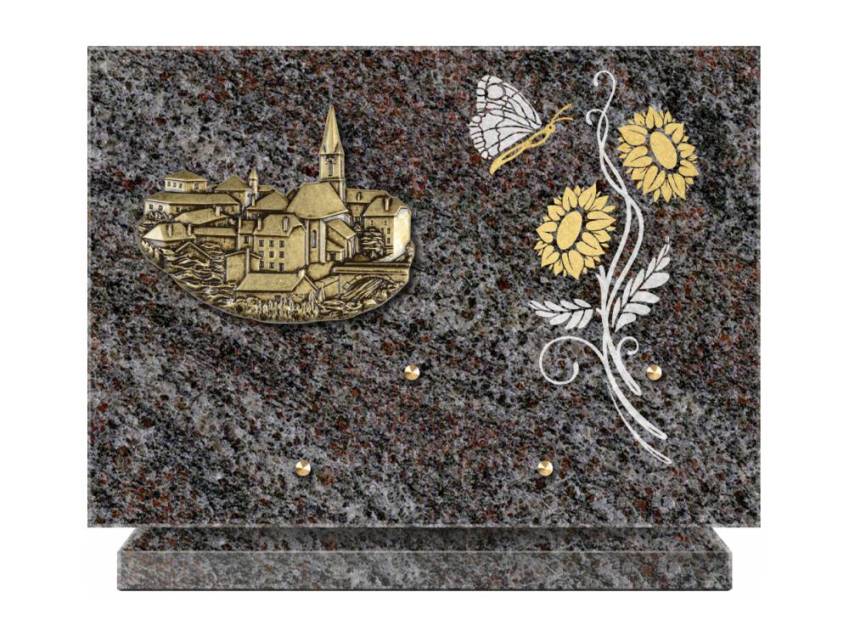 Granite Rectangle Collection Plaque.