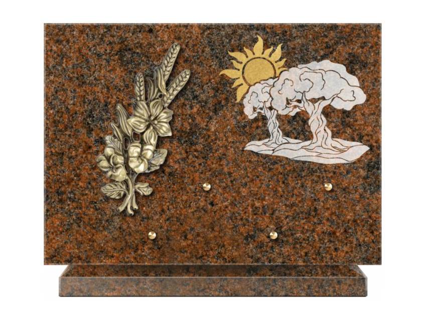 Granite Rectangle Collection Plaque.