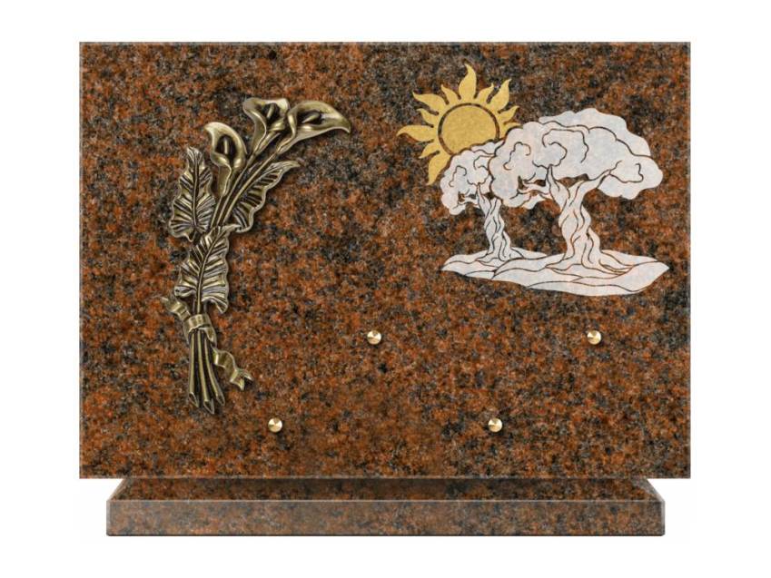 Granite Rectangle Collection Plaque.