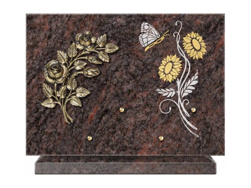 Granite Rectangle Collection Plaque.