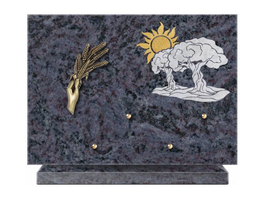 Granite Rectangle Collection Plaque.