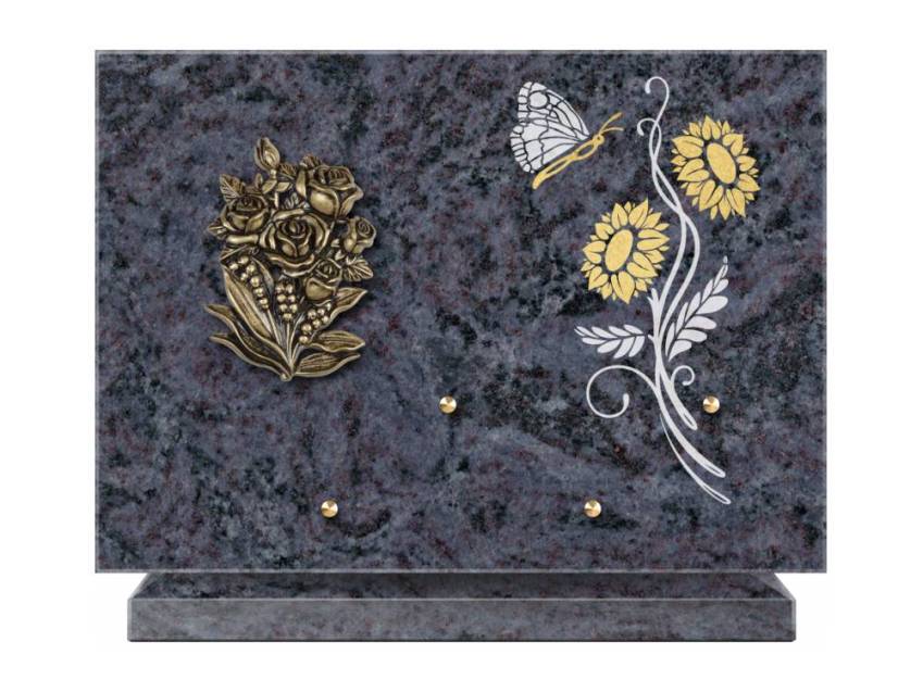 Granite Rectangle Collection Plaque.