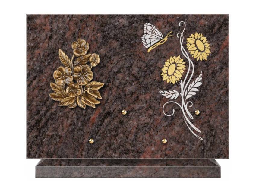 Granite Rectangle Collection Plaque.