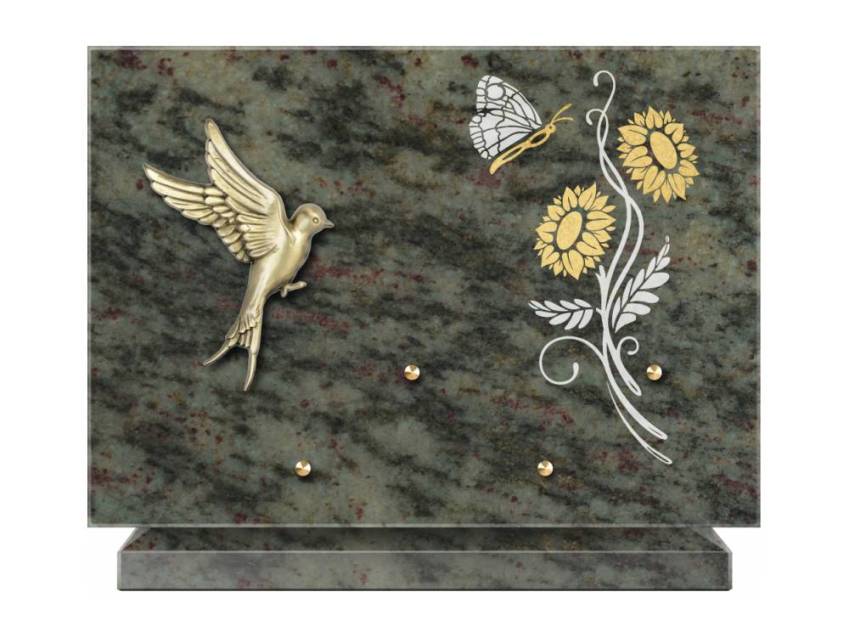 Granite Rectangle Collection Plaque.