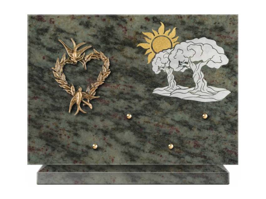 Granite Rectangle Collection Plaque.