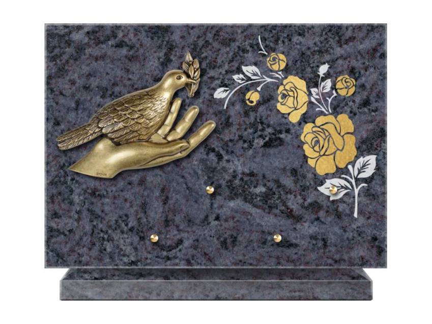 Granite Rectangle Collection Plaque.