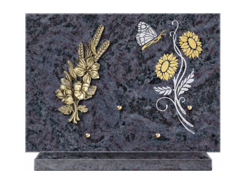 Granite Rectangle Collection Plaque.