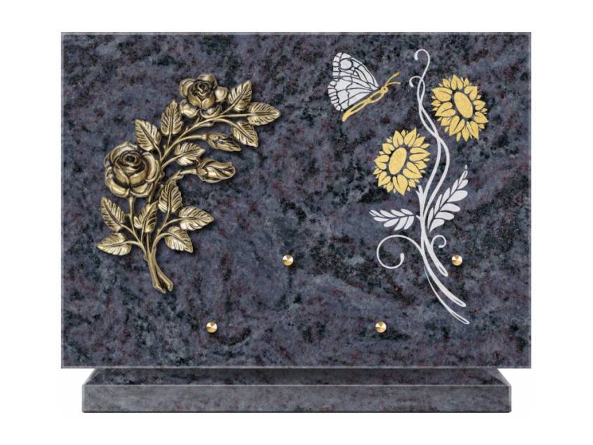 Granite Rectangle Collection Plaque.