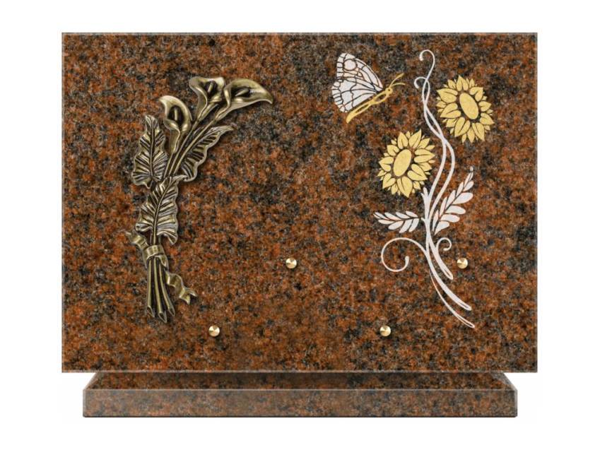 Granite Rectangle Collection Plaque.