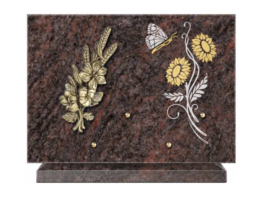 Granite Rectangle Collection Plaque.