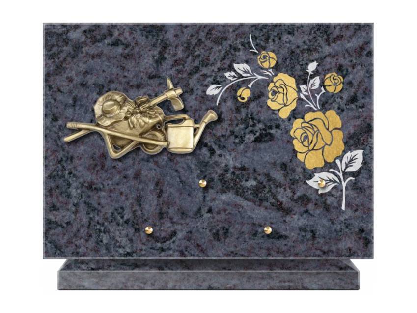 Granite Rectangle Collection Plaque.