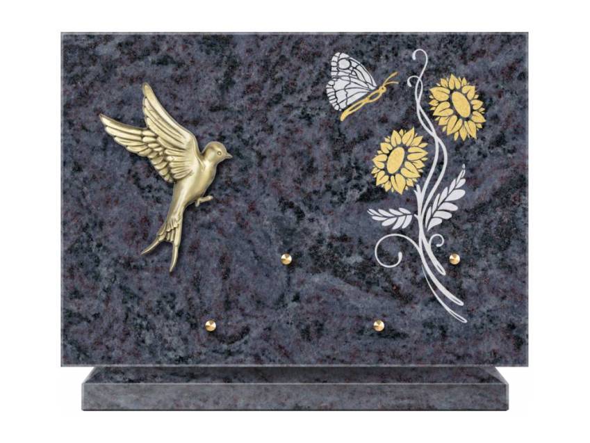 Granite Rectangle Collection Plaque.