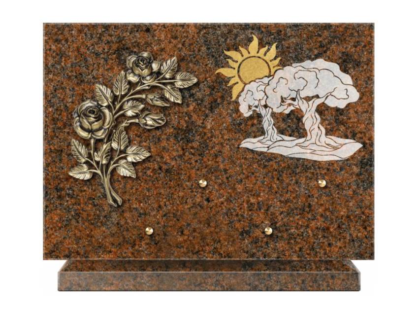 Granite Rectangle Collection Plaque.