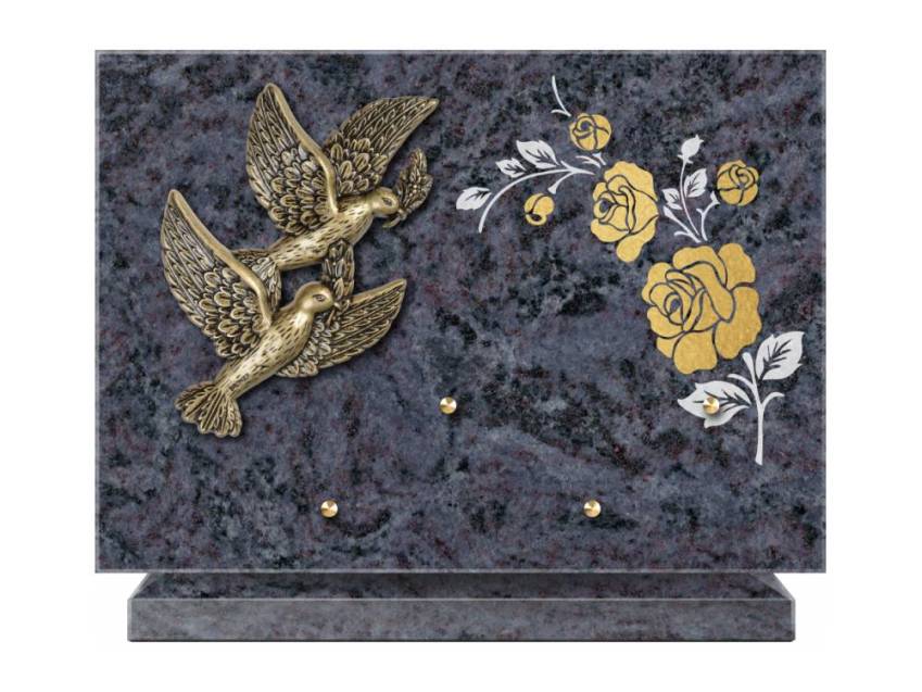 Granite Rectangle Collection Plaque.