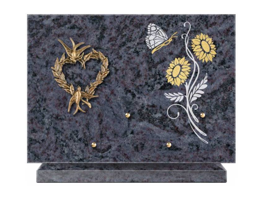 Granite Rectangle Collection Plaque.