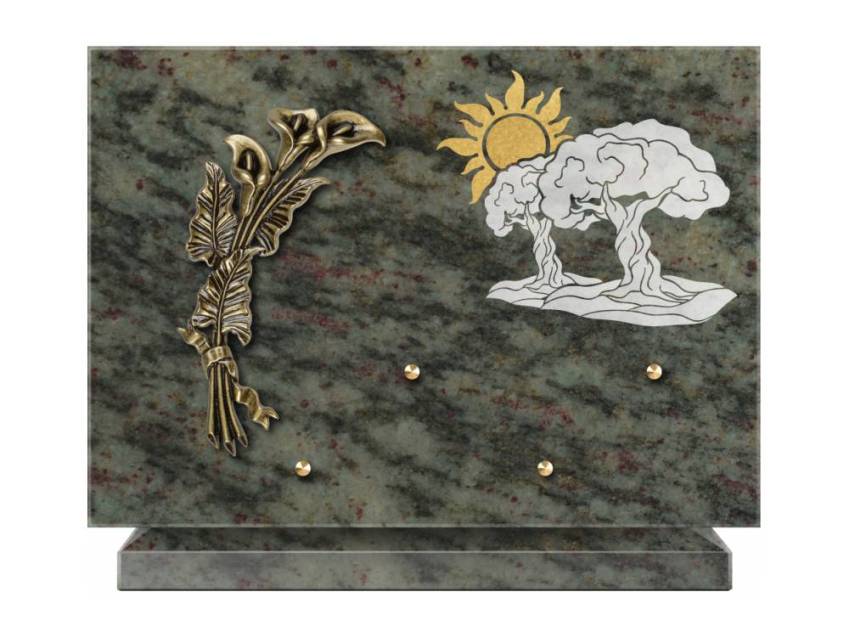 Granite Rectangle Collection Plaque.