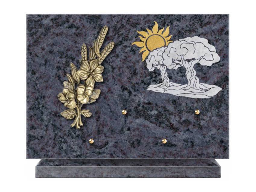 Granite Rectangle Collection Plaque.