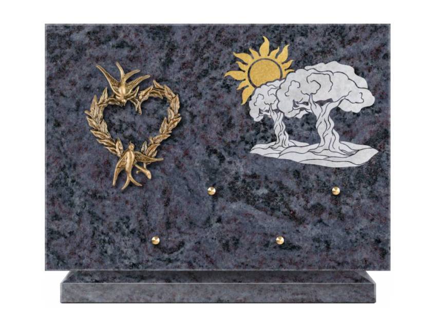 Granite Rectangle Collection Plaque.