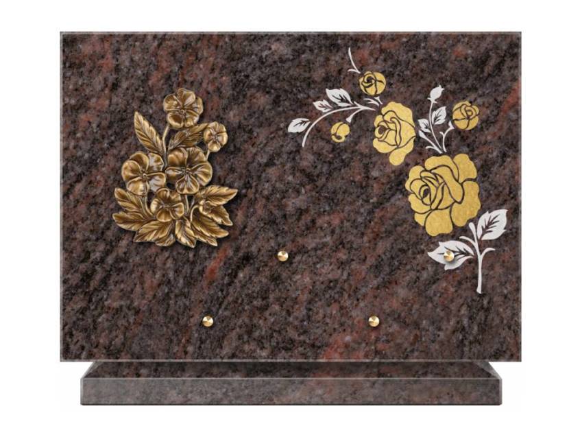 Granite Rectangle Collection Plaque.